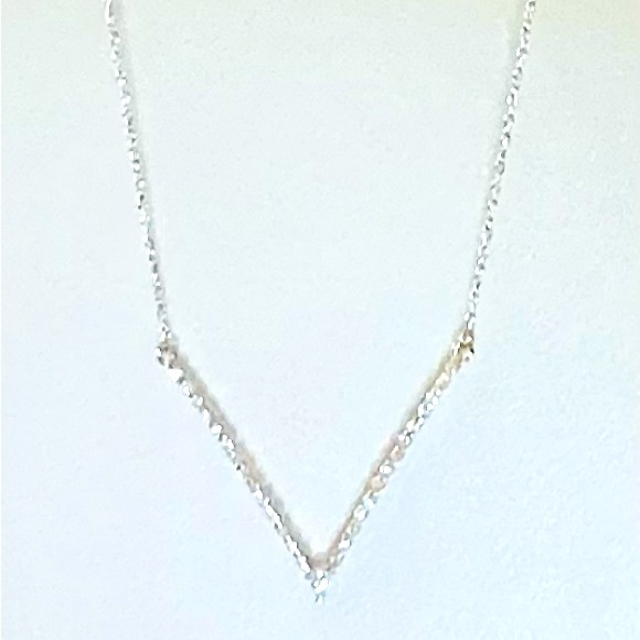 SS/ Rhodium Plated CZ - Picture 1 of 1